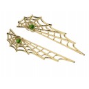 Spider Web Earrings